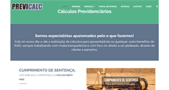 Desktop Screenshot of previcalc.com